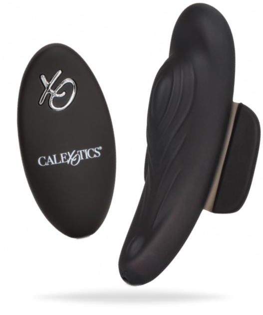 Vibrator med 12 olika funktioner som funkar med alla olika trosor. Uppladdningsbar, vattentät, fjärrstyrd. Mjuk silikon.