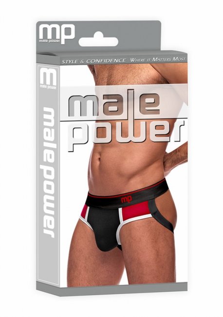 Retro Sport Panel Jock Red