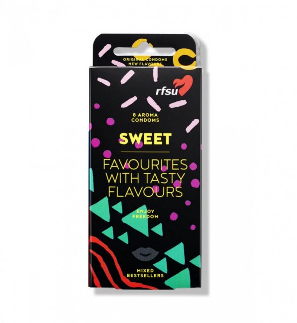 RFSU Sweet smaksatta kondomer