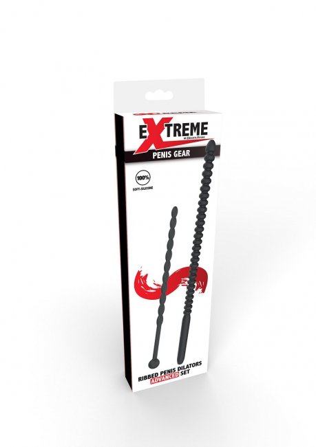 Extreme Ribbed Penis Dilator Set