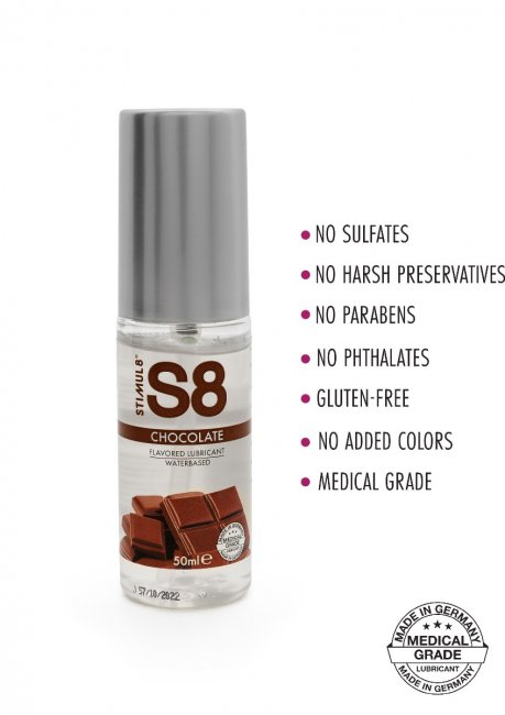 S8 Flavored Lube Choklad