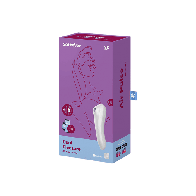 Satisfyer Dual Pleasure appstyrd lufttrycksvibrator satisfyer connect
