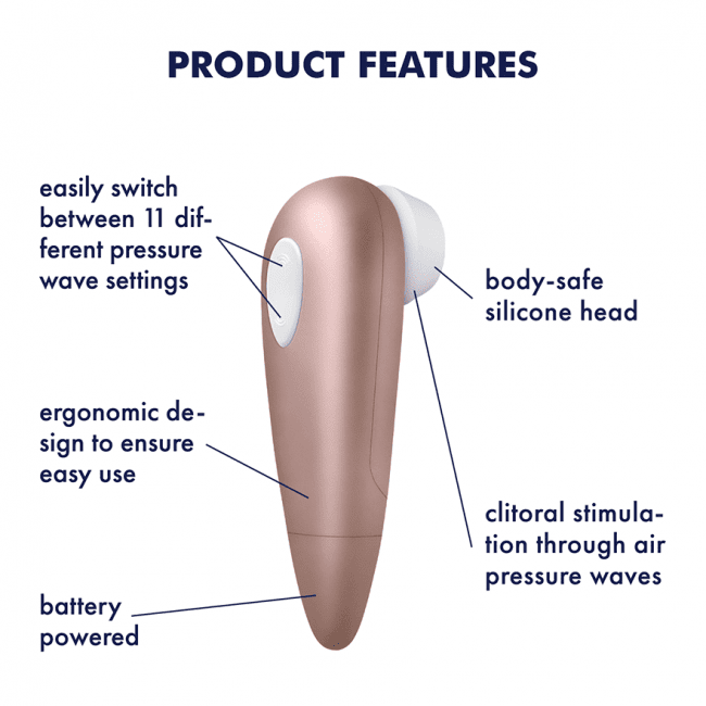 Satisfyer 1 Next Generation Lufttrycksvibrator