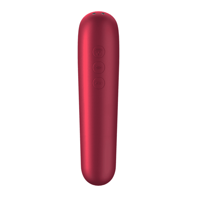 Satisfyer Dual Love Appstyrd Lufttrycksvibrator med vibration
