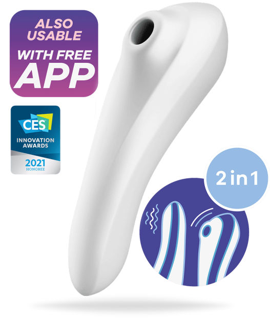 Satisfyer Dual Pleasure appstyrd lufttrycksvibrator satisfyer connect