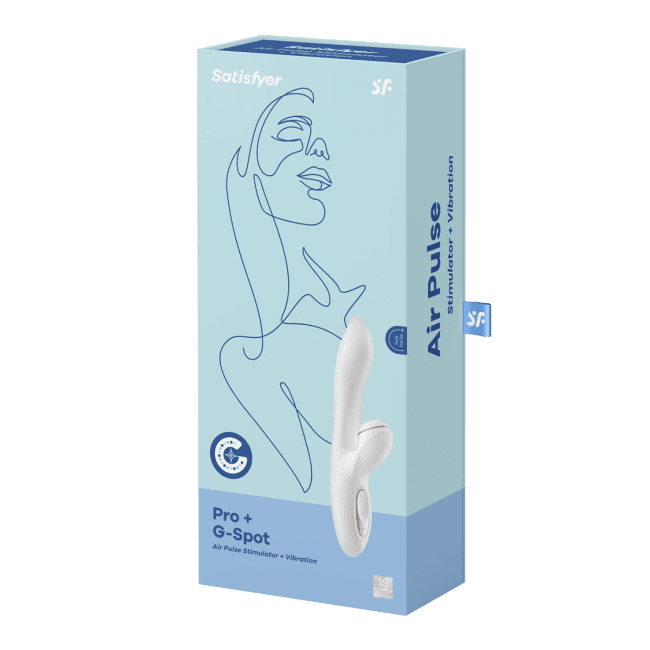 Satisfyer PRO G - Spot Rabbit lufttrycksstimulator med vibration