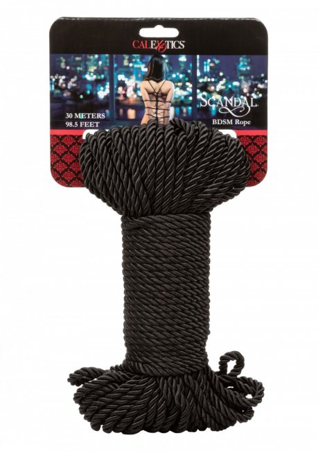 Silkeslent 30 meters rep som fungerar till allt inom bondage. Tillverkad av bomull och polyester. Enkel att använda.