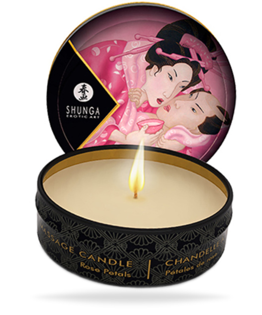Shunga Candle Aphrodisia - Rose Petal