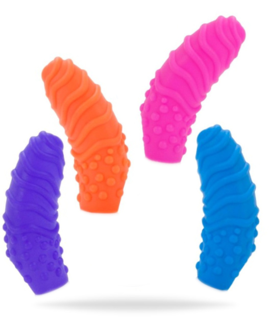 Silicone Finger Swirls