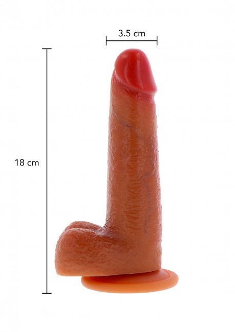 Silicone Foreskin Dildo 18 cm