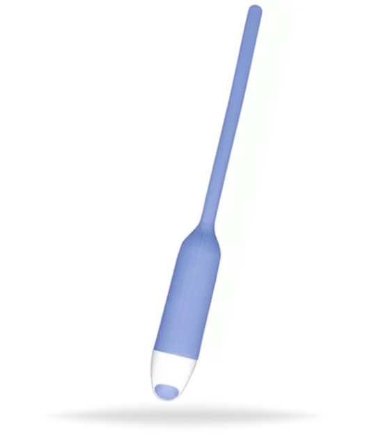 Silikon Dialator Vibrator Blue