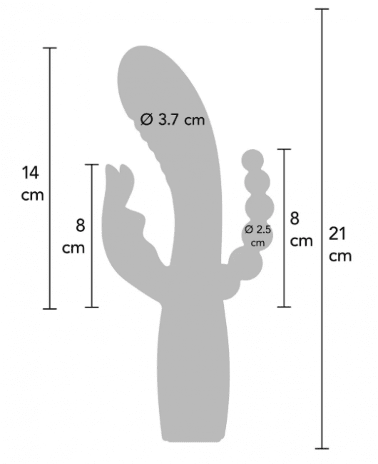 Aphrodite Triple Vibrator