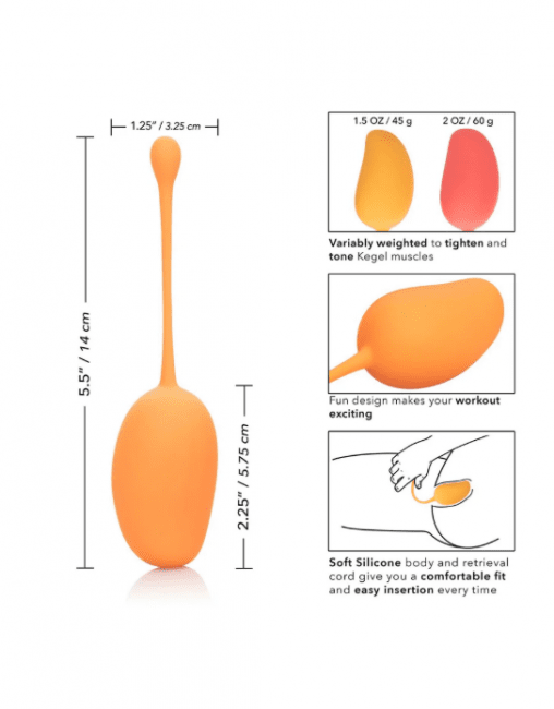 Kegel Training Set Mango