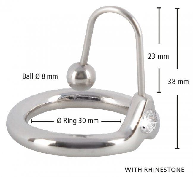 Sperm Stopper With Glans Ring Ø 30 mm