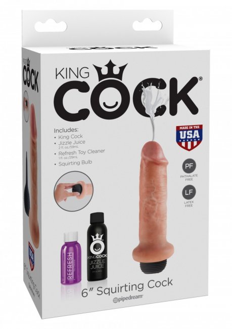 Squirting Cock 6 Inch