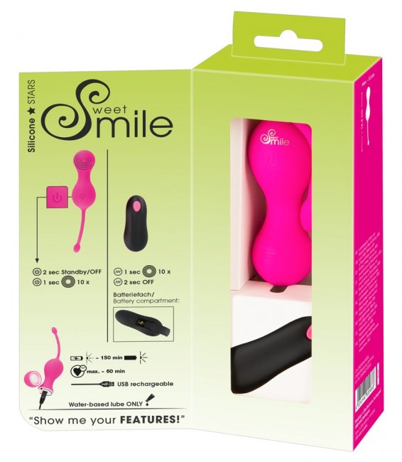 Sweet Smile Vibrating Love Balls