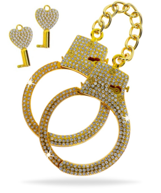 Taboom Diamond Wrist Cuffs Gold