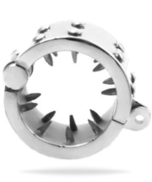 Teeth Spiked Cock And Ball Ring