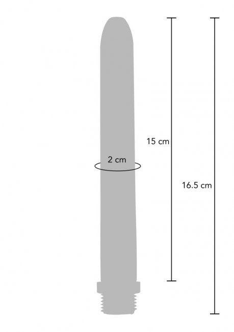The Drizzle Anal Douche 15cm