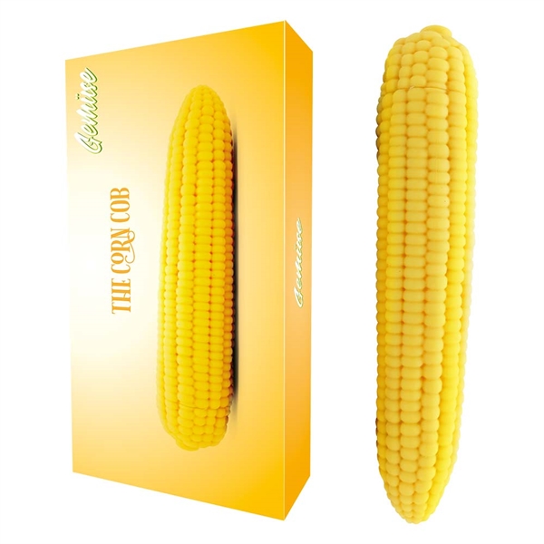 The Corn Cob - 10 Speed Vibrating Veggie - Uppladdningsbar gul vibrator i form av grönsak