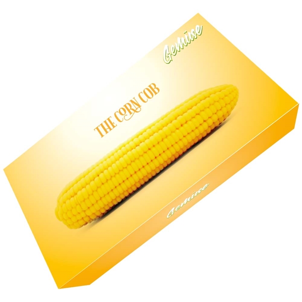 The Corn Cob - 10 Speed Vibrating Veggie - Uppladdningsbar gul vibrator i form av grönsak