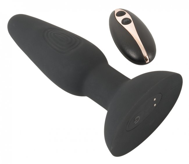 Uppladdningsbar analvibrator tillverkad av silikon. 7 vibrationer och 3 pulserande funktioner. Uppladdningsbar och vattentät.