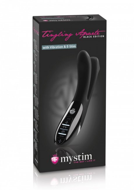 Uppladdningsbar e-stim vibrator tillverkad av högkvalitativ silikon. Helt vattentät. 2 superstarka motorer. Många funktioner.