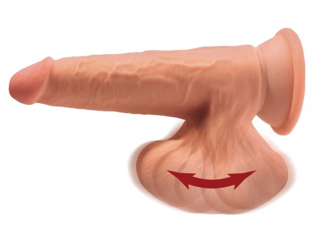 Triple Density Cock with Swinging Balls