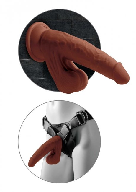 Triple Density Cock with Swinging Balls