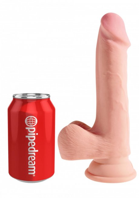 Realistisk dildo med en revolutionerande och ny teknik. Stark sugkopp och högkvalitativt material som känns verkligt.