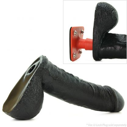 Vac-U-Lock CodeBlack 6 Inch Realistic Cock