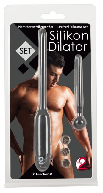 Vibrating Silicone Dilator Set