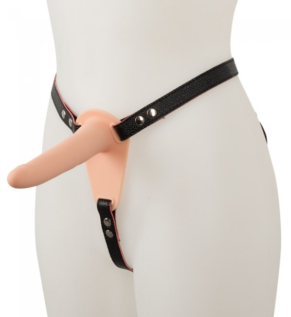 Vibrating Silicone Strap-On