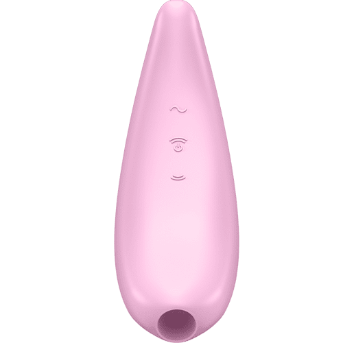 Satisfyer Curvy 3 - Rosa appstyrd lufttrycksvibrator