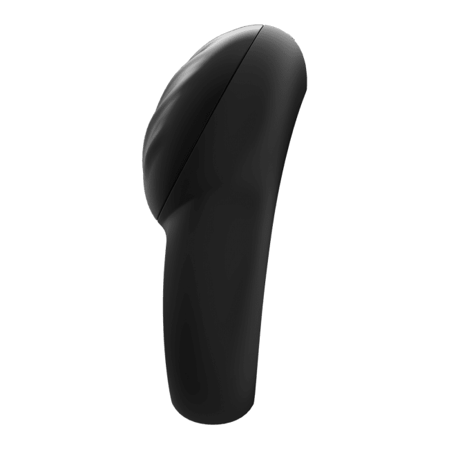 Satisfyer Signet Ring - Svart vibrerande kukring för män