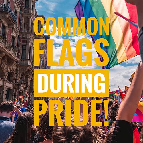 pride flags
