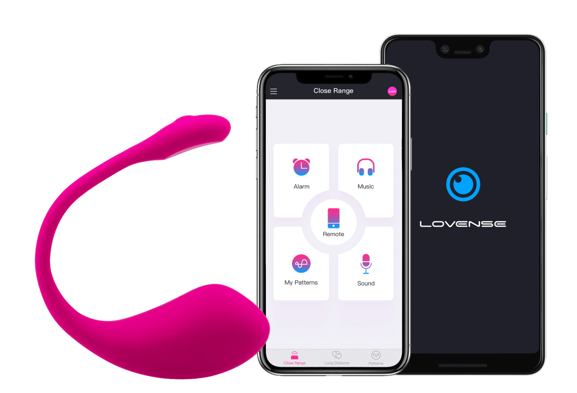 Lovense Lush 3 appstyrd vibrator med smartphone